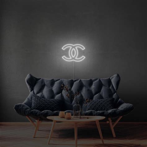 neon chanel sign|HDJSign .